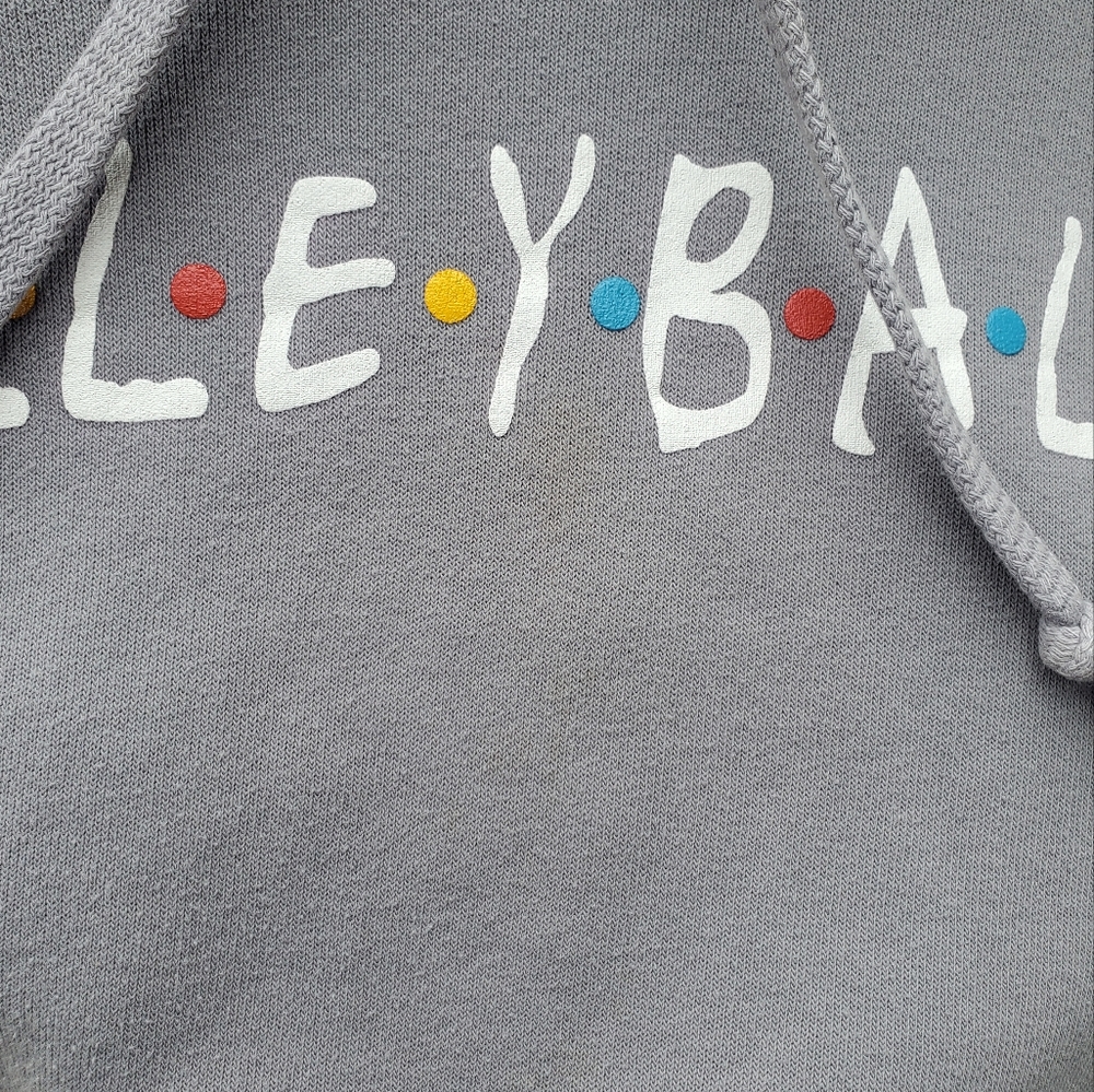 Cropped Volleyball Hoodie - Picture 4 of 4